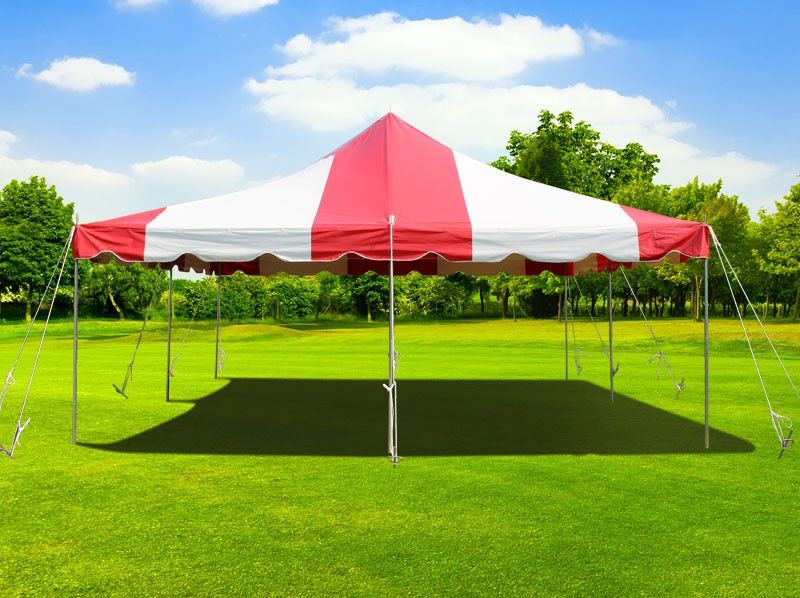 16 X 16 Red White Tent Drake Tent Rental 16 X 16 Red White Tent Drake Tent Rental